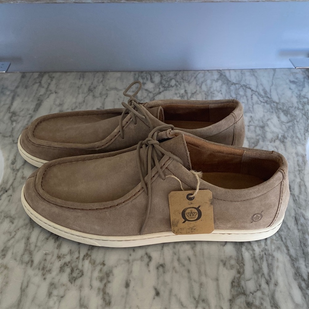 New Suede loafers